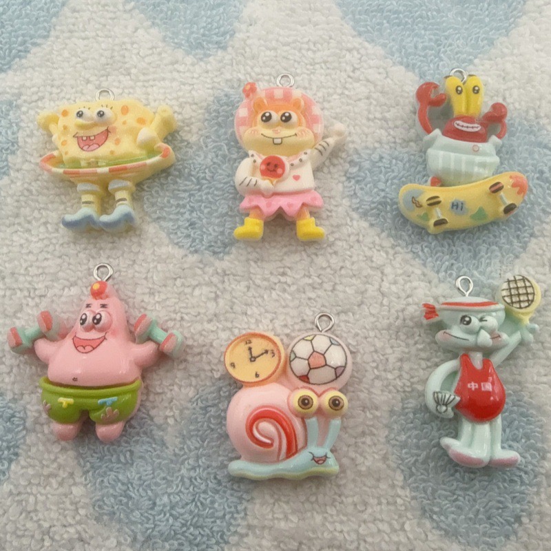 10pcs cartoon resin pendant, D - Jewelry Making Pendants review and price