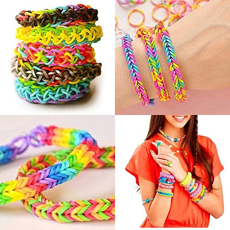 600 pieces Colorful Rubber Ban - Jewelry Making Tool Kit review and price