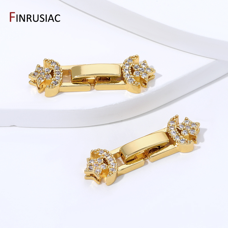 18K Gold Plated Brass Pearl Cl - Jewelry Making Items review and price