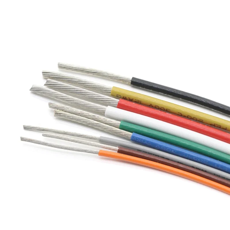 5M/10M UL1332 PTFE Wire 30/28/ - Wire 22 Gauge Copper review and price