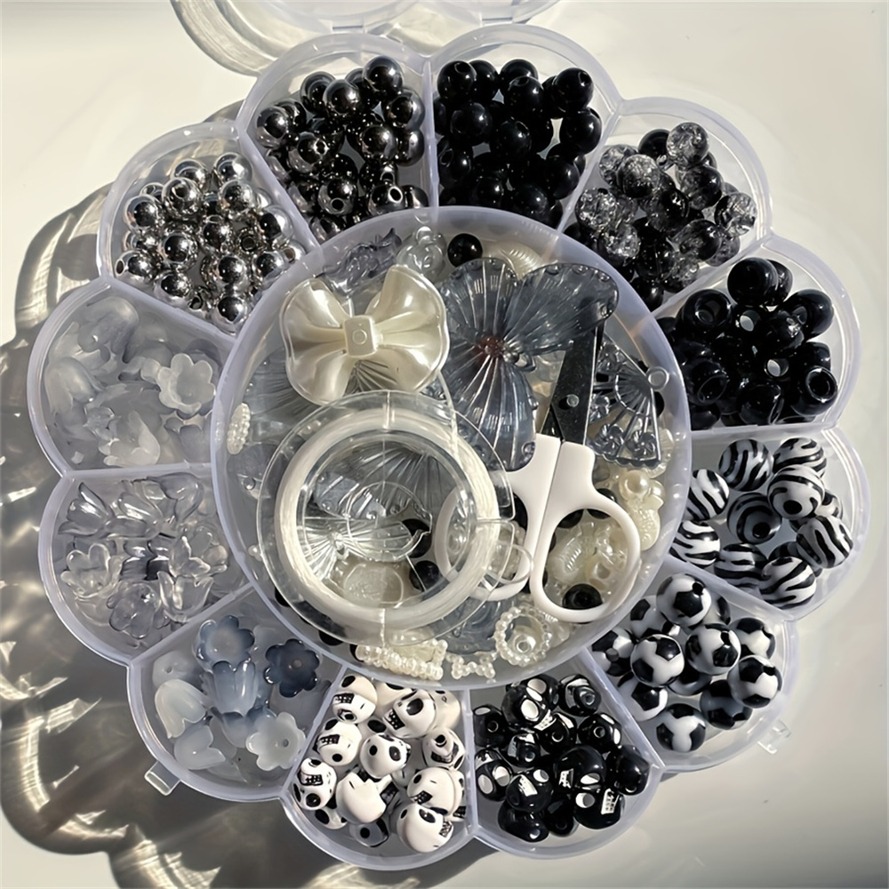13 grid 120g random flower box - Bead Organizer Tray review and price