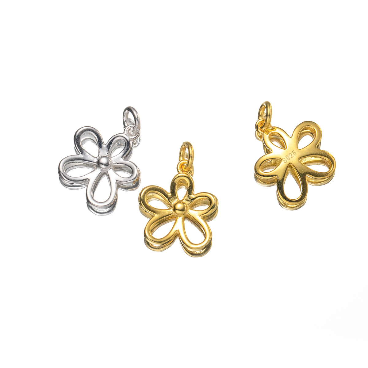 925 Sterling Silver Hollow Flo - Jewelry Making In La review and price
