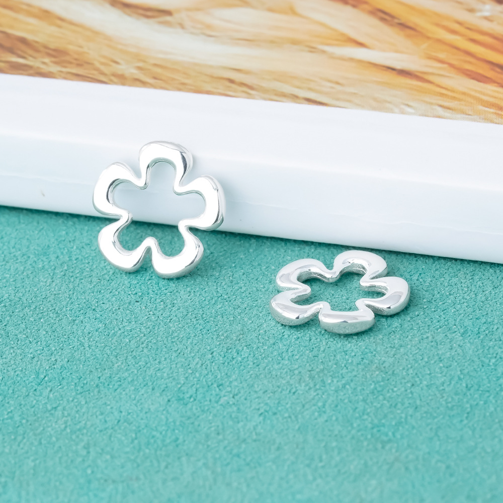 925 Sterling Silver Hollow Flo - Jewelry Making In La review and price