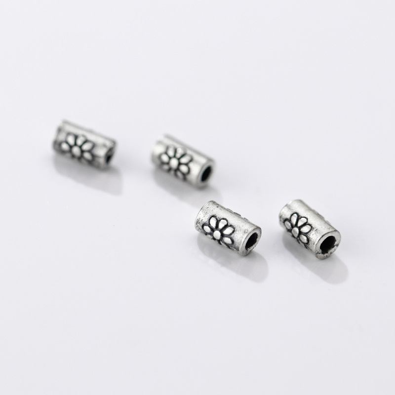 925 Silver Spacer Beads Daisy  - Jewelry Making In La review and price