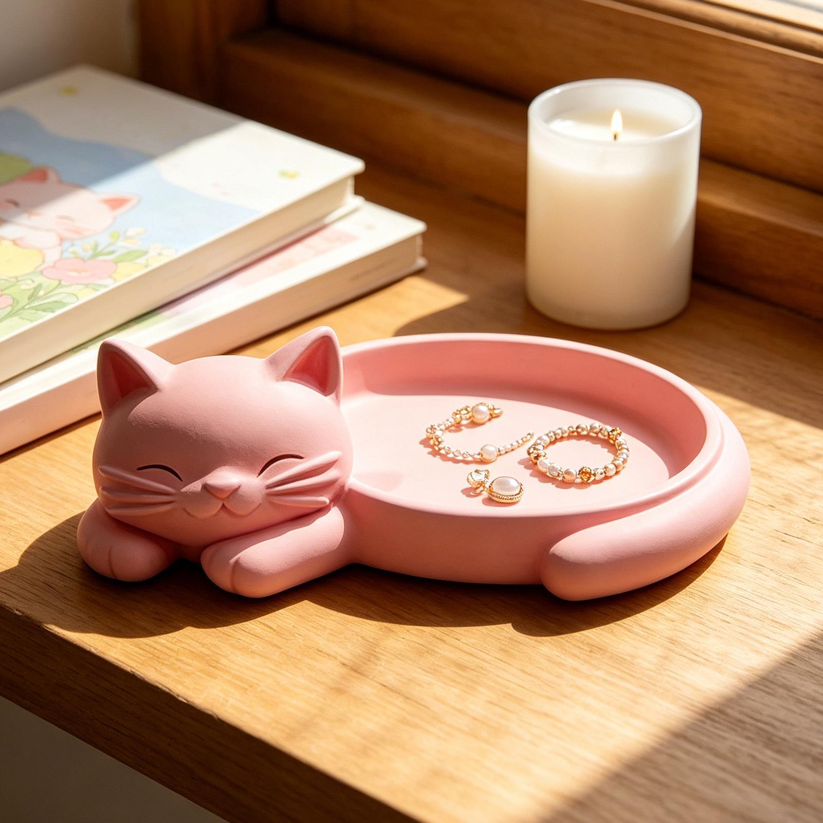Cat Shaped Jewelry Organizer T - Jewelry Making Desk review and price