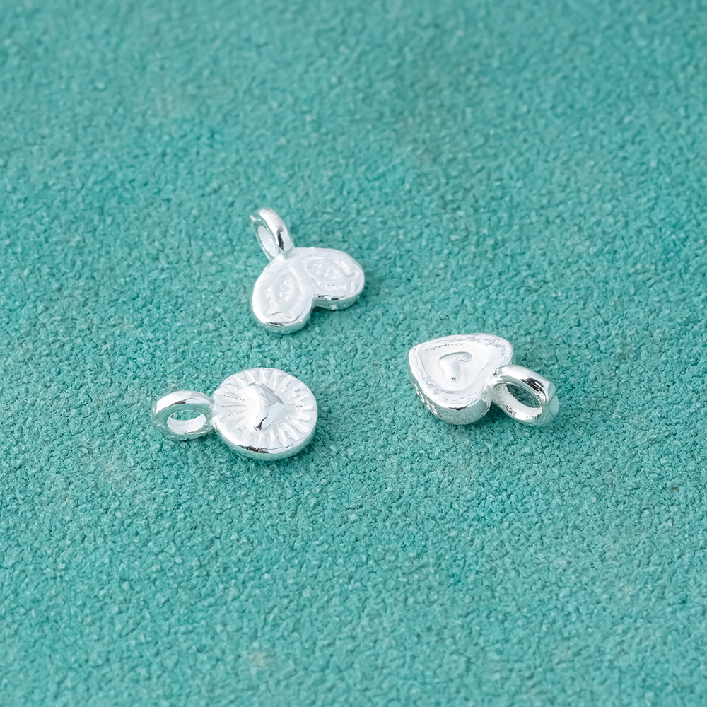 925 Sterling Silver Heart & Fi - Jewelry Making In La review and price