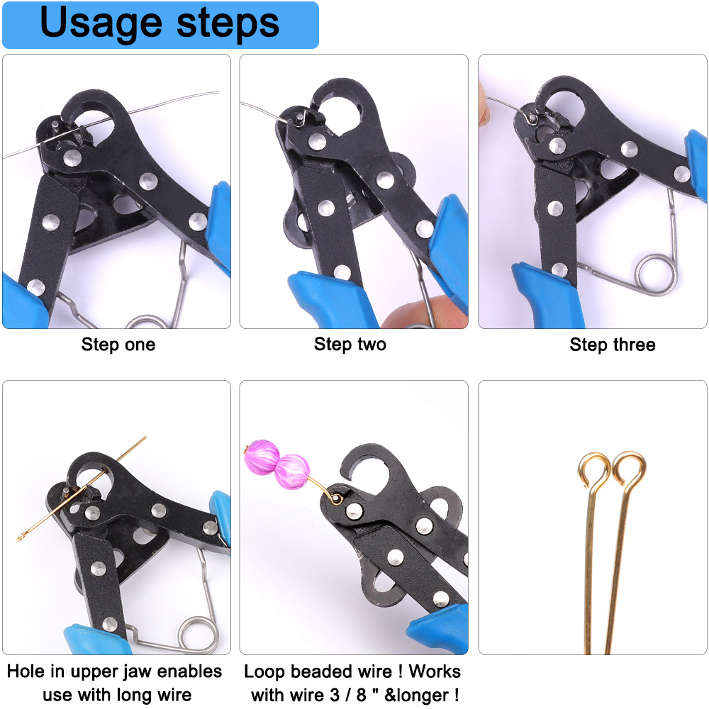 DIY Making Earrings Bracelets  - Jewelry Making Loop Pliers review and price