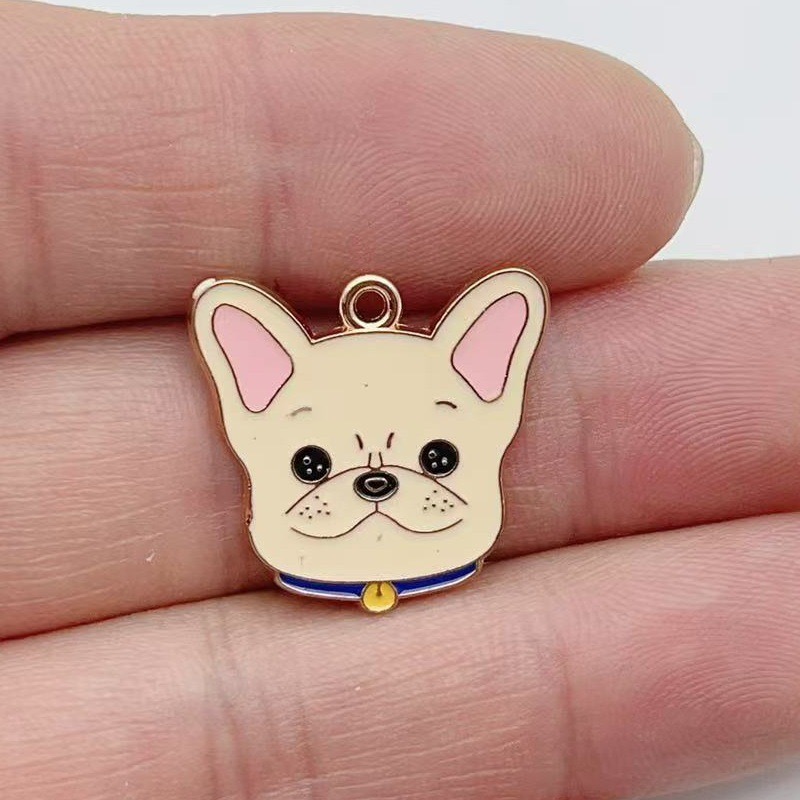 12pcs cartoon pet spotted dog  - Jewelry Making Pendants review and price