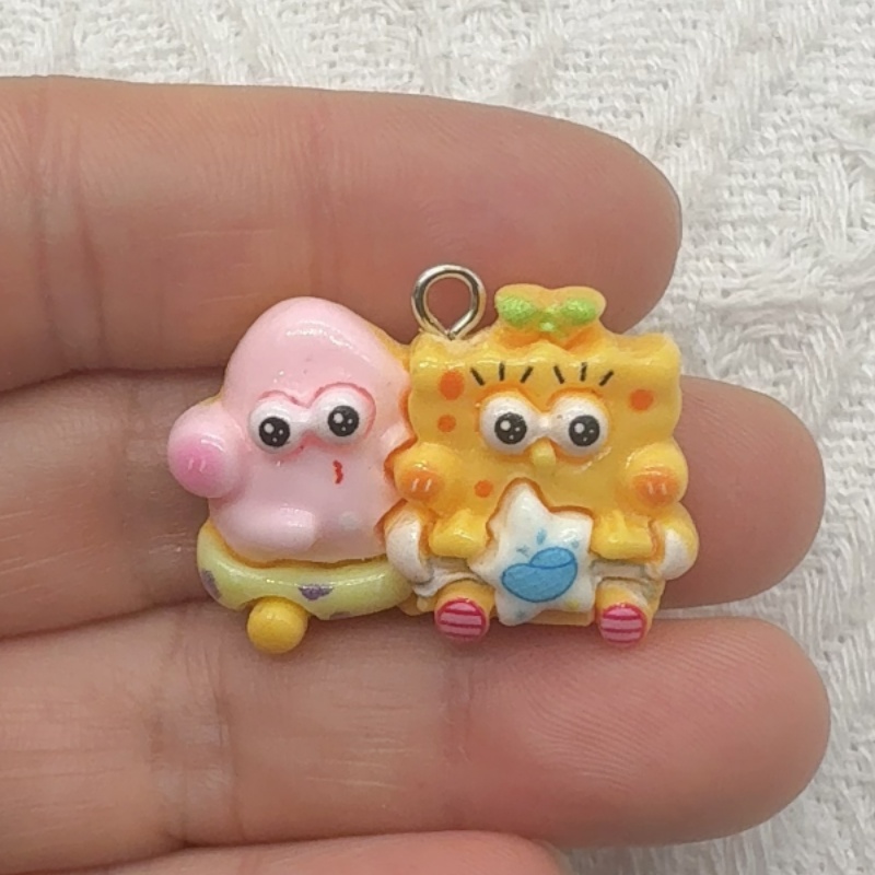 10pcs cartoon resin pendant, D - Jewelry Making Pendants review and price