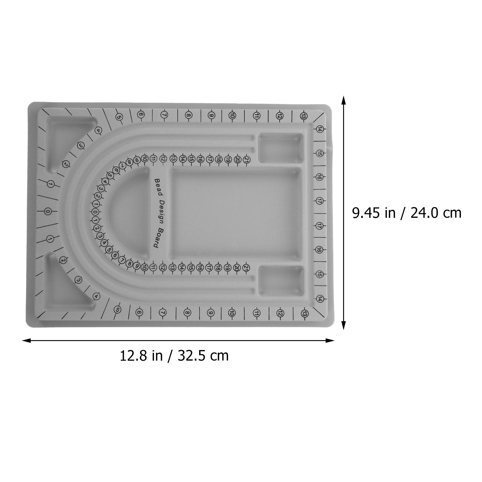 2Pcs Bead Design Board Jewelry - Bead Organizer Tray review and price