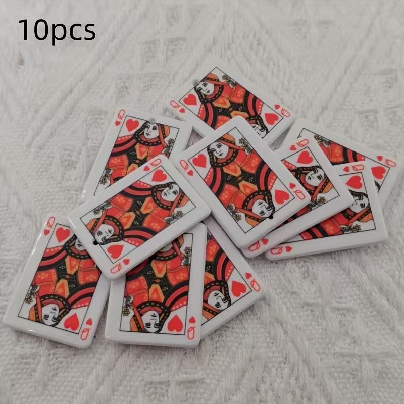10pcs acrylic double-sided sim - Jewelry Making Pendants review and price