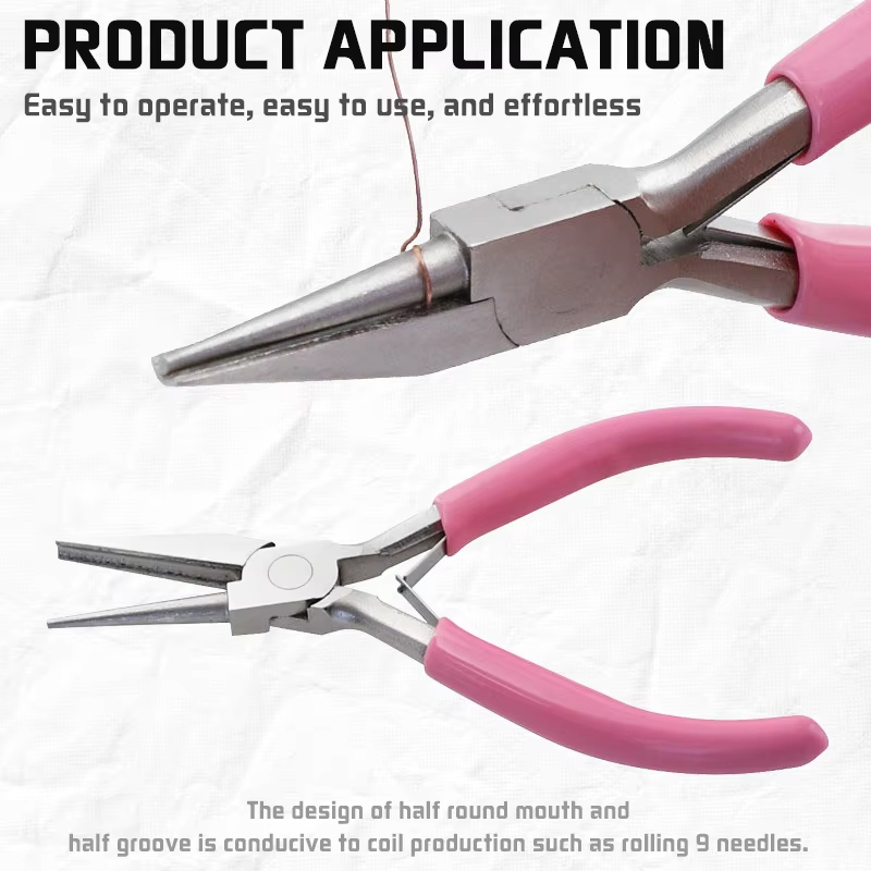 Mini 5-Inch Round Concave Plie - Jewelry Making Loop Pliers review and price