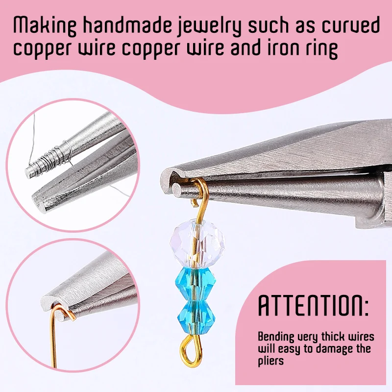 1Pcs Pink Wire Bending Tools R - Jewelry Making Loop Pliers review and price