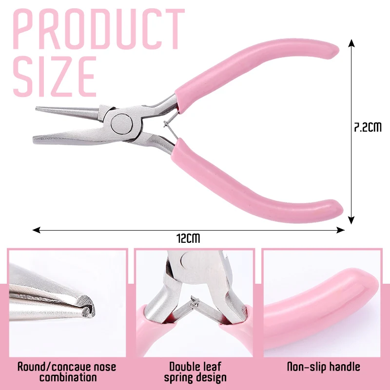 1Pcs Pink Wire Bending Tools R - Jewelry Making Loop Pliers review and price