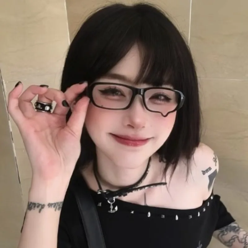Anime Y2K Cosplay Glasses With - Jewelry Making Glasses review and price