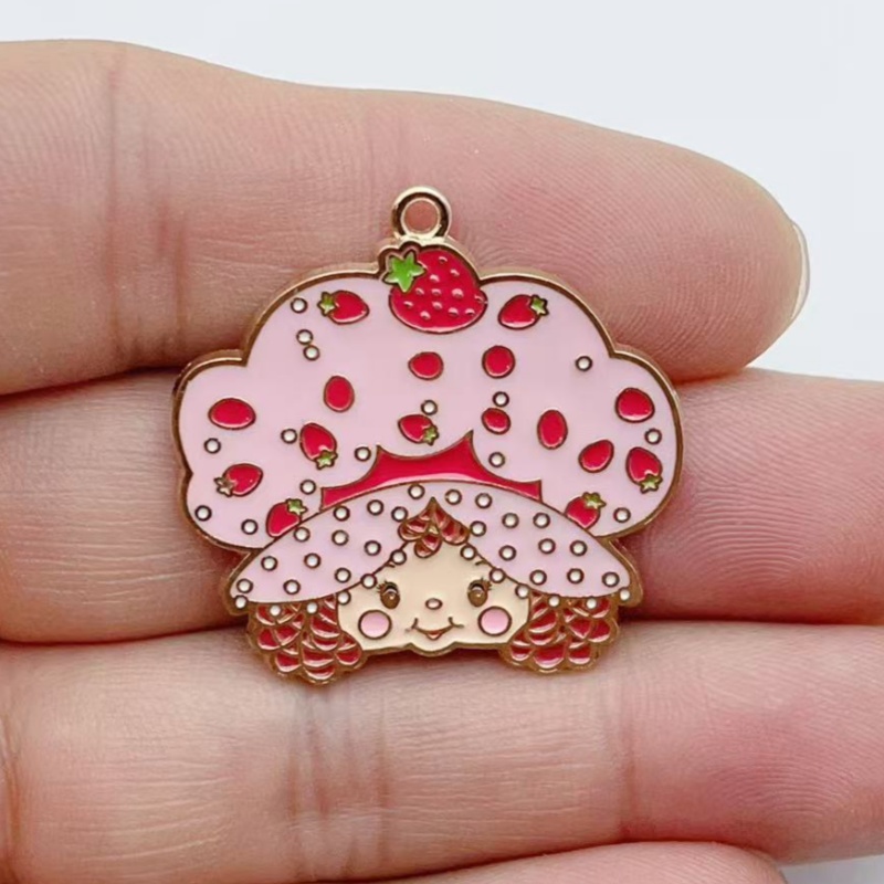 10pcs Cute Little Girl Enamel  - Jewelry Making Pendants review and price
