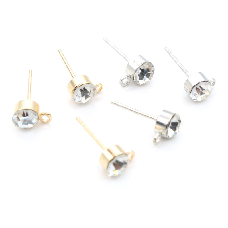 50pcs Stud Earrings Pins with  - Jewelry Making Soldering Kit review and price