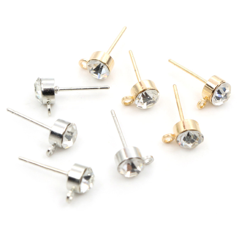 50pcs Stud Earrings Pins with  - Jewelry Making Soldering Kit review and price
