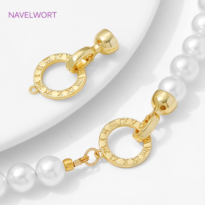 1/2Pcs 14K Gold Plated Pearl C - Jewelry Making Items review and price